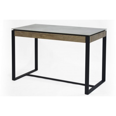 Kosmetinis staliukas - konsolė BALTIMORE DK-121 (Pudalas Grey/Grey Wood) Kosmetinis staliukas - konsolė BALTIMORE DK-121 (Pudalas Grey/Grey Wood)